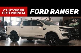FORD RANGER BATTLE AXE GLOSS BLACK MILLED ACCENTS